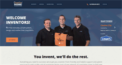 Desktop Screenshot of inventionhome.com